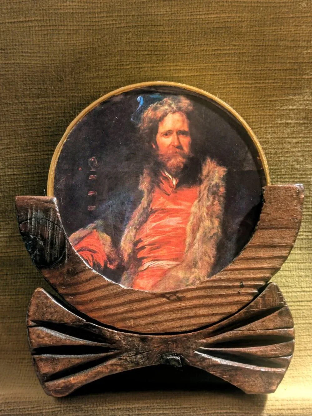 HEMA Vintage 1960s Spanish Coaster Set - Baroque Old Master Portraits - Set of 6